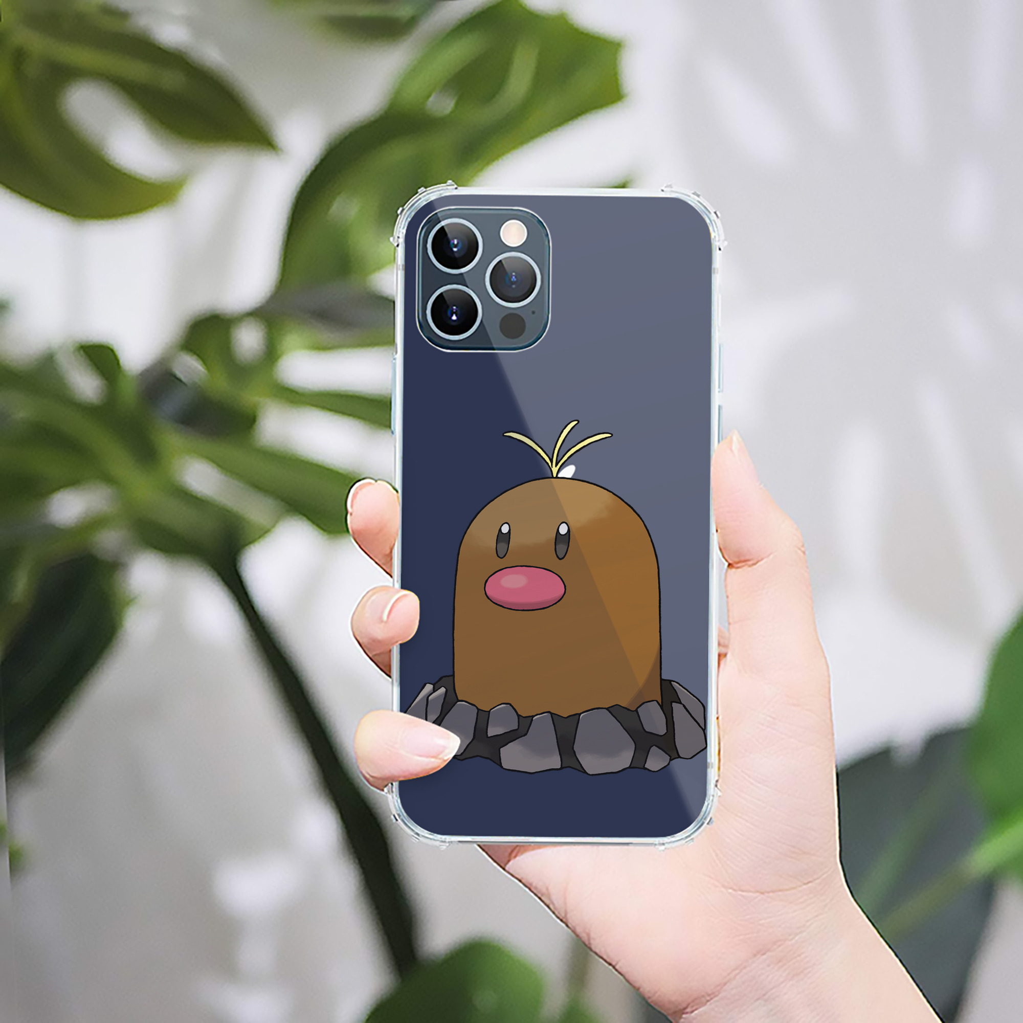 （画像用） ポケットモンスター Pokémon 【iPhone 12シリーズ対応】透明スマホケース（クリアソフトケース）
